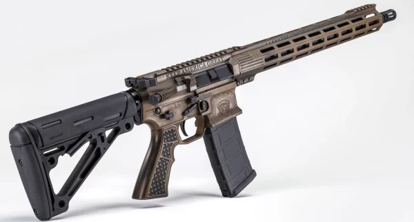 Trump AR-15 Rifle DJT-AR LIMITIED EDITION for Sale Online Without FFL, Permit or License. | AR-15 Rifle fully automatic | Black Market LIMITIED offer